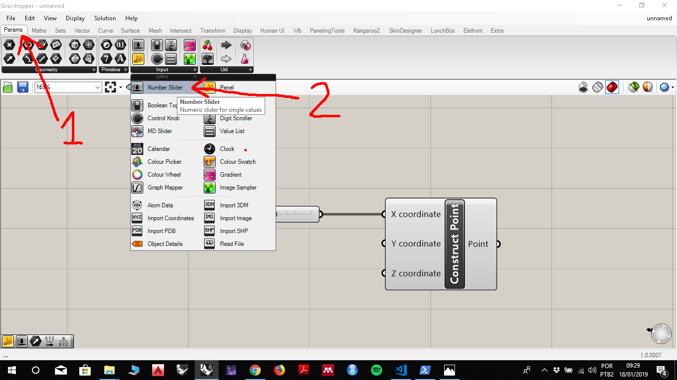 how to create a slider component